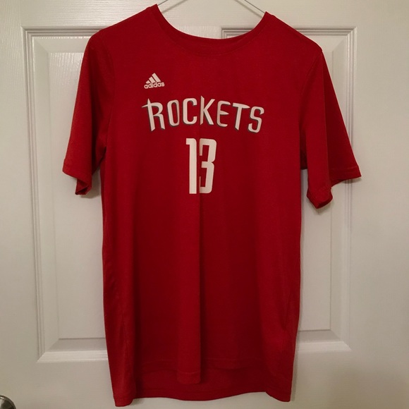 Adidas James Harden Houston Rockets Dri Fit T-Shirt Jersey - Picture 3 of 5